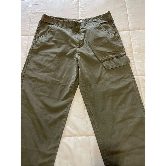 Geoffrey Beene 5 pocket Military Green Pants - Picture 1 of 6